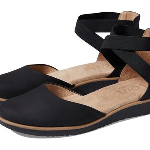 Soul Naturalizer Intro I2260S1 Flat Womens US 5.5 Black Round Toe Slip-On VER991