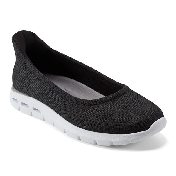 Easy Spirit Noemi Ballet Flats Women's 5.5 Black Arch Support Slip On VER1430