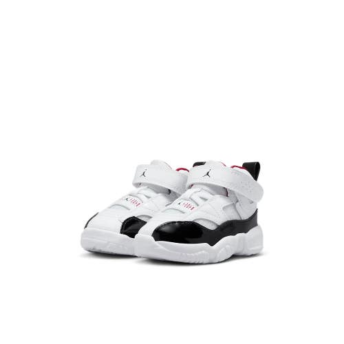 Jordan Jumpman Two Trey DQ8433-106 Toddler US 4 White Lifestyle Shoes HTAT108