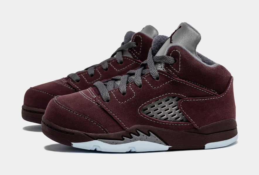 Air Jordan 5 Retro FN4238-600 Sneaker Toddler 6 Burgundy Lifestyle Shoes HTAT102