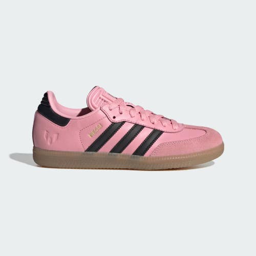 Adidas Samba Messi JR0424 Unisex Kids Pink Black Indoor Soccer Shoes TF10073
