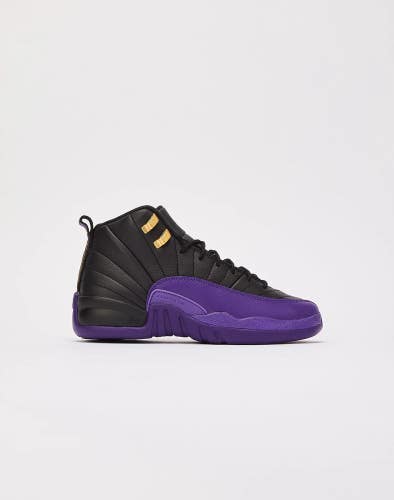 Air Jordan 12 Retro GS 153265-057 Kids 7y Field Purple Lifestyle Shoes HTAT81