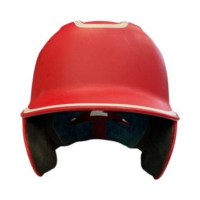Used EASTON JR Batting Helmet No Mask Red SM 11859-S000028213