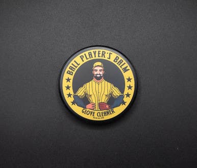 New Ball Players Balm Glove Cleaner 4oz 11859-BPB860010217276