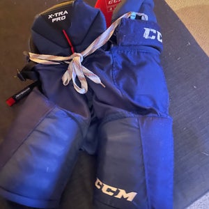 Junior Small CCM Xtra Pro Hockey Pants (Used)