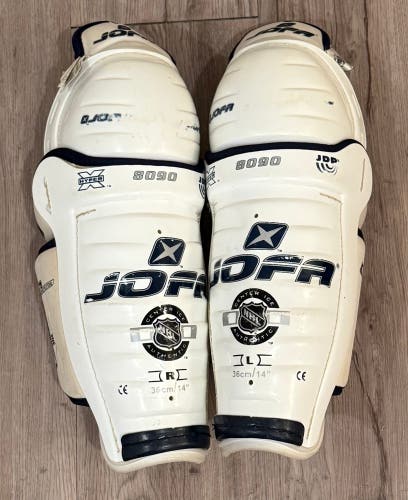 Senior Jofa 8090 14" Shin Pads Pro Stock (Used)