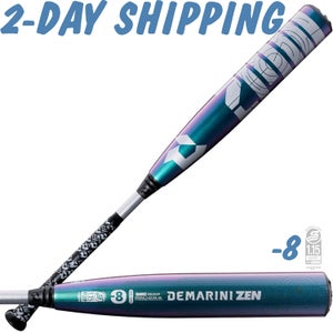 NEW | 2026 DeMarini ZEN OIL SLICK 29" / 21 oz USSSA 2¾" Travel Baseball Bat | SPECIAL EDITION