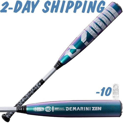 NEW | 2026 DeMarini ZEN OIL SLICK 30" / 20 oz USSSA 2¾" Travel Baseball Bat | SPECIAL EDITION
