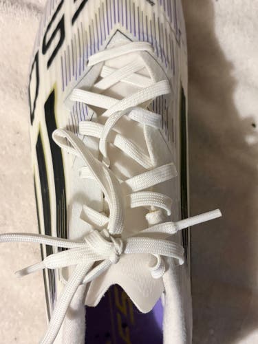 White Men's Size M 9.5 (W 10.5) Adidas F50 adizero Molded Cleats Cleats (Used)