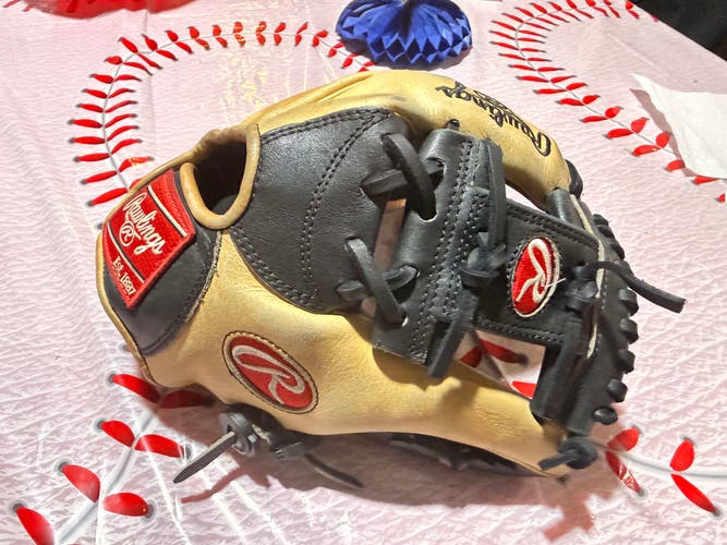Rawlings Heart of the Hide RH Infield Baseball Glove 11.5" (Used)
