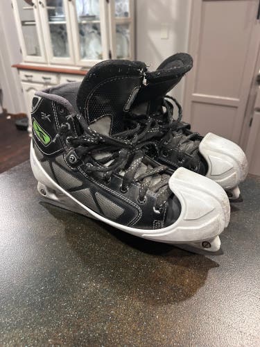 2007 Reebok 3K Hockey Goalie Skates Regular Width 9.5 (Used)