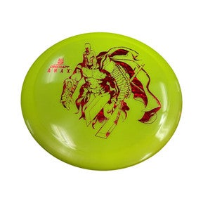 Used Discraft ANAX Disc Golf Driver Yellow 170g 11859-S000028162