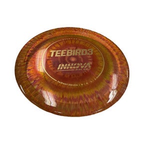 Used Innova CHAMPION TEEBIRD 3 Disc Golf Driver Orange 176g 11859-S000028179