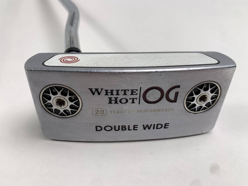 Odyssey White Hot OG LE Double Wide Putter 34" SuperStroke Flatso 3.0 Mens LH