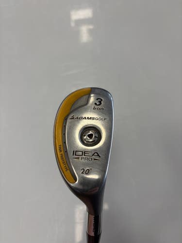 Used Adams Golf IDEA PRO 20 Mens Hybrid Club RH 3 Hybrid 11860-S000304011