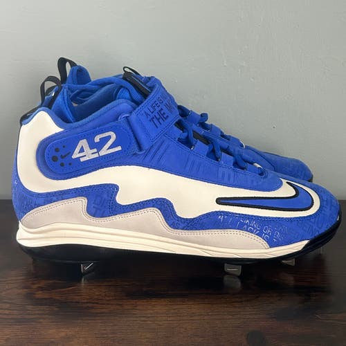 Nike Air Griffey Max 1 Jackie Robinson Baseball Cleats Mens Size 10.5 DC9980-100