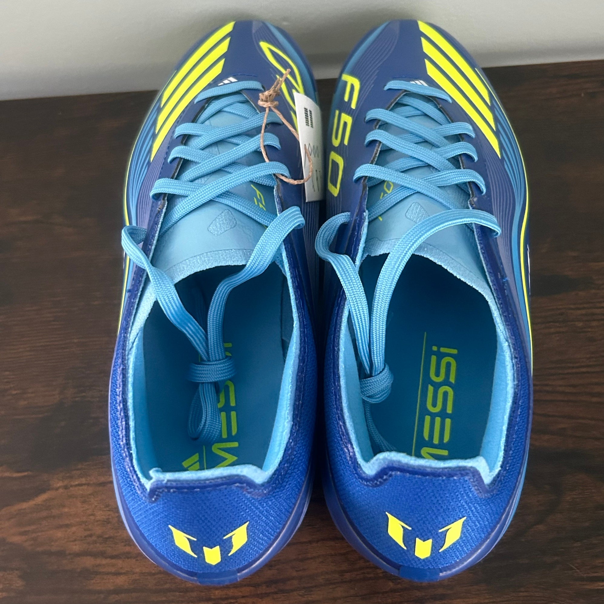 Adidas Messi F50 Elite FG Soccer Cleats Blue Boys Size 5 JP7450 adidas Kids main image 2