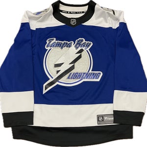 Tampa Bay Lightning Blank Reverse Retro 1.0 Fanatics NHL Hockey Jersey Size S