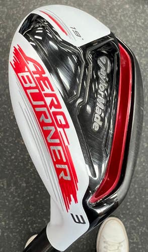 Used Taylormade AERO BURNER Mens Hybrid Club RH 3 Hybrid 11497-S000155161