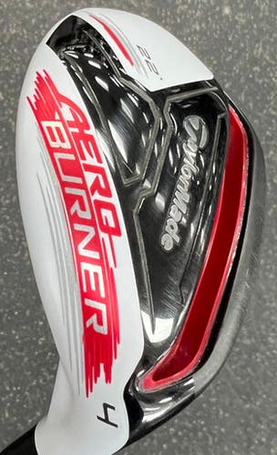 Used Taylormade AEROBURNER 4 HYBRID Mens Hybrid Club RH 4 Hybrid 11497-S000155162
