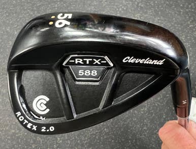 Used Cleveland RTX 588 BLACK SATIN Golf Wedge Mens RH 56 Degree 11497-S000155151