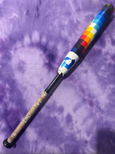 White 2023 DeMarini Prism+ Composite Bat (-11) Composite 20 oz 31" (Used)