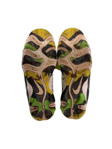 Used Nike BSBL CLEATS BB/SB Cleats Yellow Junior 05.5 11847-S000032669