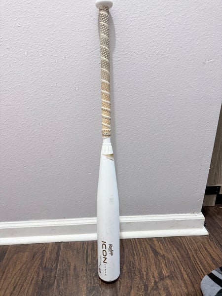 2024 Rawlings Icon USSSA Certified Bat (-8) 23 oz 31" (Used)