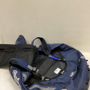 Used Rawlings BB DUFFEL BB/SB Player Carry Bag Navy Blue 11725-S000497658