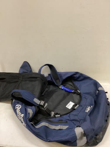 Used Rawlings BB DUFFEL BB/SB Player Carry Bag Navy Blue 11725-S000497658