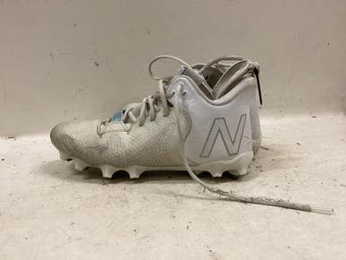 Used New Balance LAX Cleats Mens White Senior 7.5 11725-S000497722