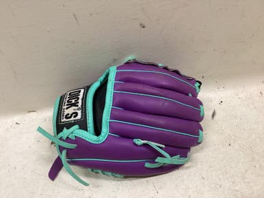 Used DICKS SPORTING GOODS LHT BB/SB Glove T-ball Purple 9" 11725-S000497727