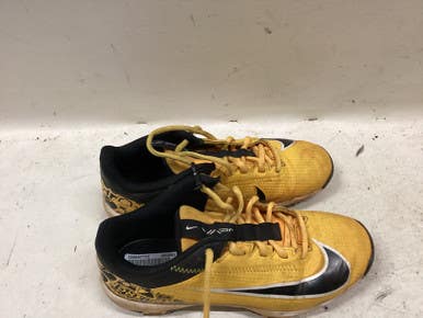 Used Nike VAPOR BB/SB Cleats Yellow Junior 04 11725-S000497731