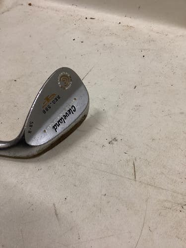 Used Cleveland REG.588 ROUR ZIP GROOVES Golf Wedge Mens RH 58 Degree 11725-S000497740