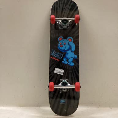 Used REDO BLUE BEAR Complete Skateboard Black Regular 11725-S000495991