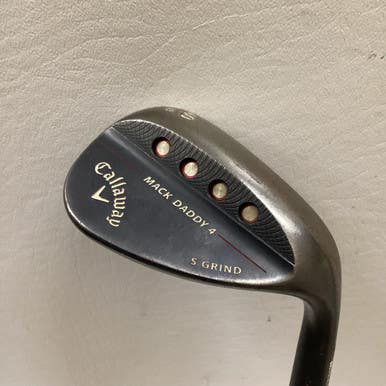 Used Callaway MACK DADDY 4 S GRIND Golf Wedge Mens RH 60 Degree 11725-S000495998