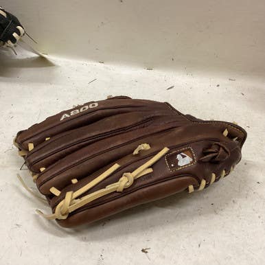 Used Wilson A08RB16125 BB/SB Glove RH Throw Brown 12 1/2" 11725-S000496392