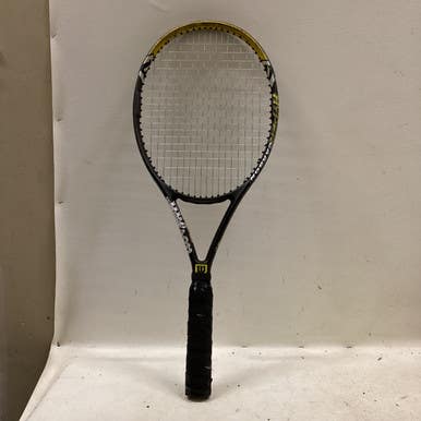 Used Wilson HYPER HAMMER 6.3 Adult Tennis Racquet Black 4 5/8" 11725-S000497580