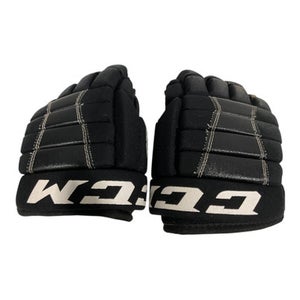 Used CCM EDGE Junior Gloves Black 10" 11847-S000032513