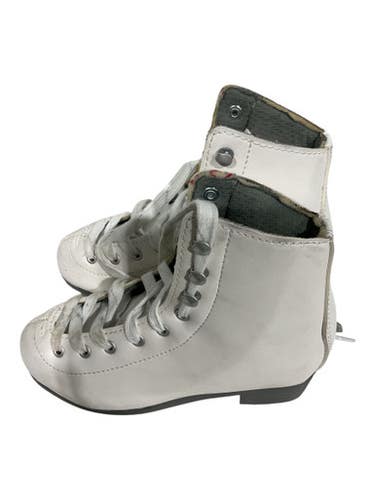 Used DBX Girls Softboot Skate White Youth 13.0 11847-S000032569