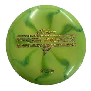 Used Discraft PAIGE PIERCE PROTO Disc Golf Driver Neon Green 11406-S000108816