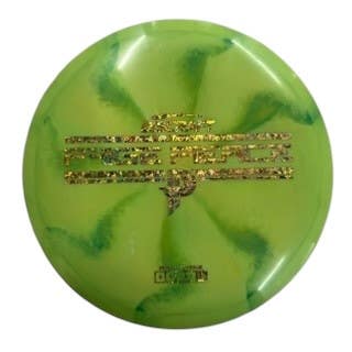 Used Discraft PAIGE PIERCE PROTO Disc Golf Driver Neon Green 11406-S000108816