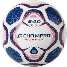 New MAVERICK SIZE 3 RWB SOCCER BALL 11860-CHPSB643SCWRY