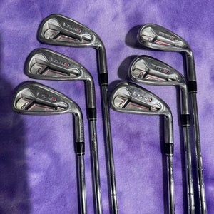 Men's Adams Idea Super S Iron Set Right Handed Regular Flex Steel Shaft (Used)