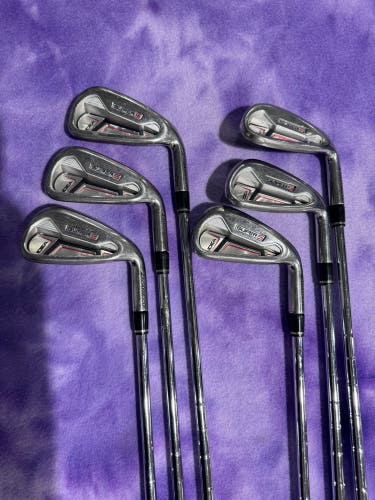 Men's Adams Idea Super S Iron Set Right Handed Regular Flex Steel Shaft (Used)