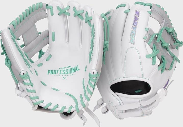 Easton Professional Collection 11.5-Inch RHT Fastpitch Softball Glove E00713792