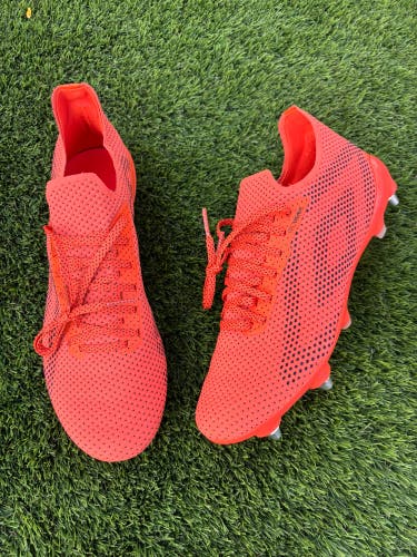 Orange Men's Size M 8.5 (W 9.5) Umbro VELOCITA Matrix Pro SG  Detachable Cleats Cleats (New)