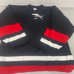 Black XL Men's Athletic Knit Jersey (New)