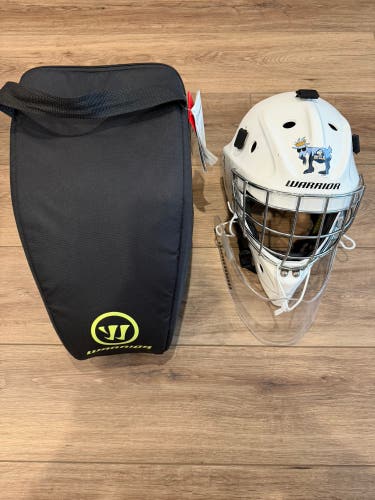 Junior 2023 Warrior Ritual F2E Goalie Mask (Used)