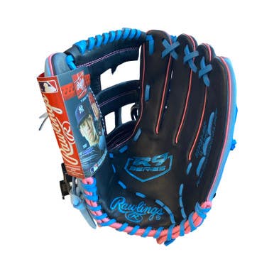 Used Rawlings R9 SERIES BB/SB Glove RH Throw Black 12 3/4" 11883-S000156901